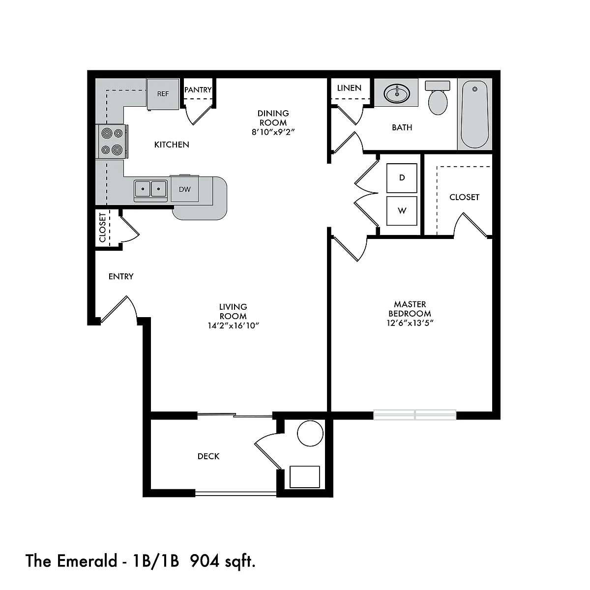 Floor plan The Emerald