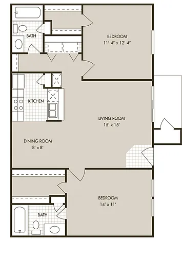 Floor plan B2