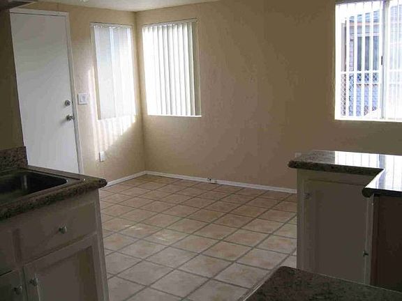 Dining area with new tile