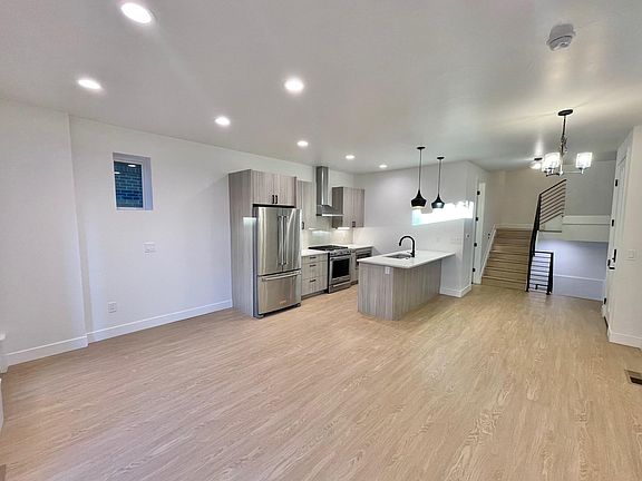 Kitchen and Living area