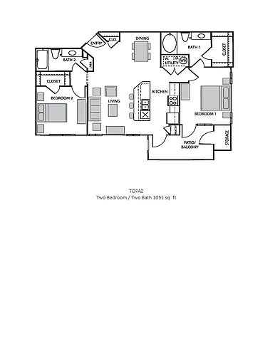 Floor plan B1