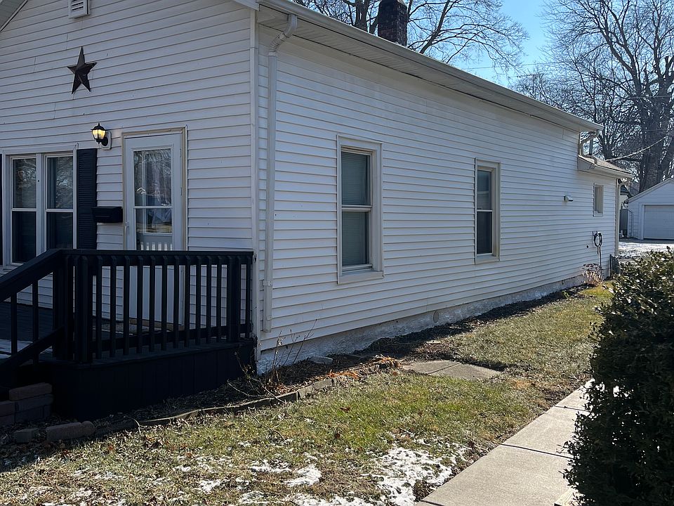 Front and side of home
