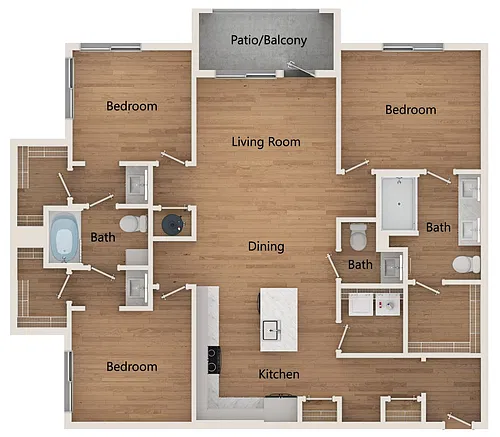 Floor plan C1