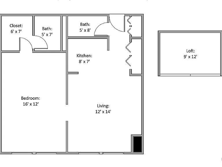 3823 Spring Garden - 1bed +loft