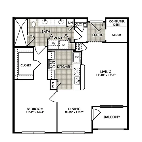 Floor plan 2222 SMITH-C