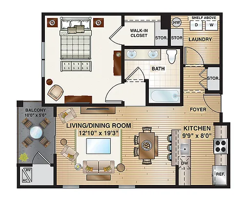 Floor plan Birmingham