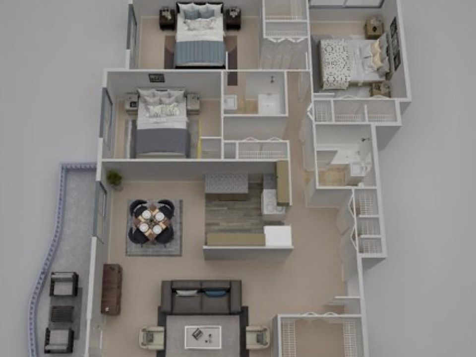 Approximate depiction, once renovations are complete