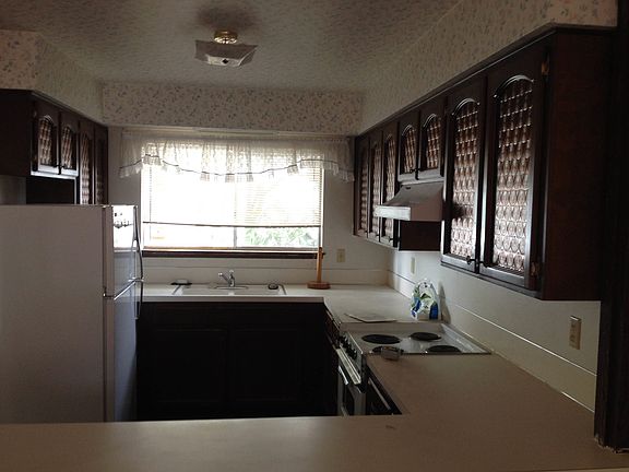 from kitchen looking toward living room