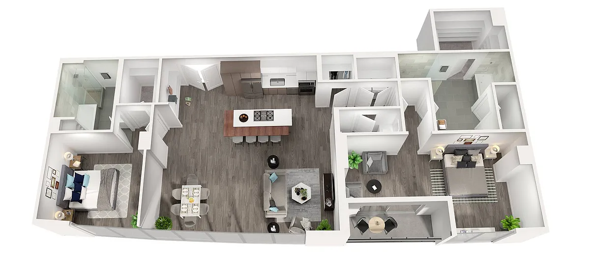Floor plan Alexandra - Penthouse