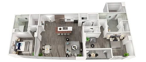Floor plan Alexandra - Penthouse