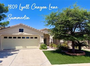 1809 Lyell Canyon Ln, Las Vegas, NV 89134