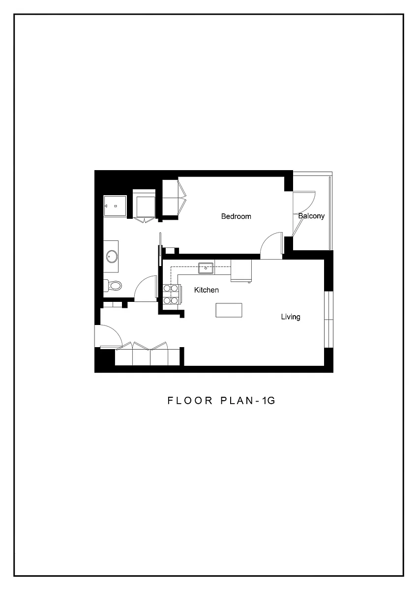 Floor plan 1G