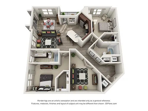 Floor plan Time Square