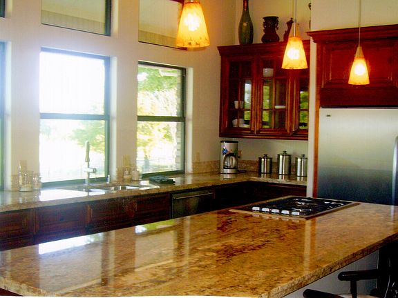 View from breakfast bar