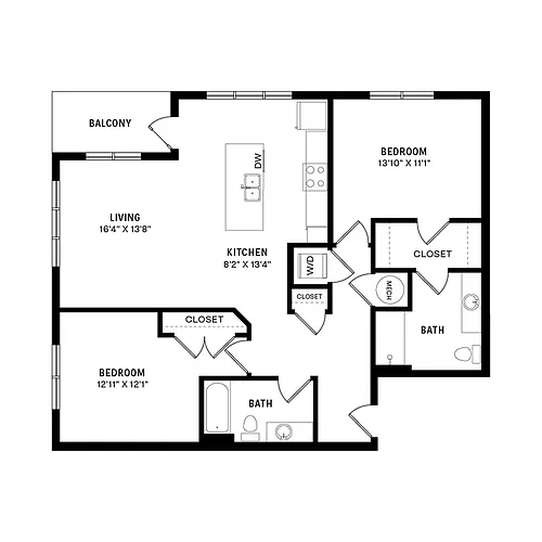 Floor plan B2