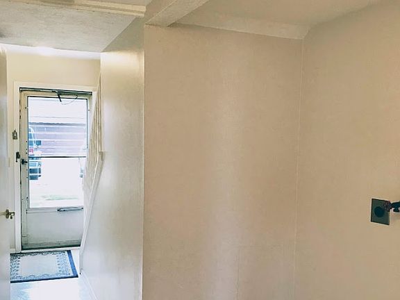 Hallway & laundry area