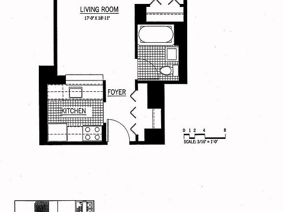 2nd image of 350 W 43rd St APT 9F