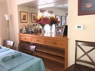 Built-in china cabinet