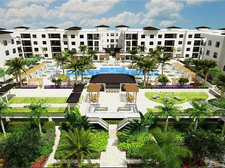 You won't believe all the amenities! Pool, poolside cabanas, hot tubs, cabana bar (with tv's, ice makers, refrigerators and an iPad to stream your music), grills, multiple fire pits with ample seating, putting green, hammock areas, 2 Bocce ball courts an