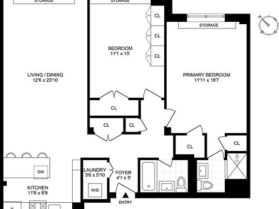 2nd image of 64 E 94th St APT 4C