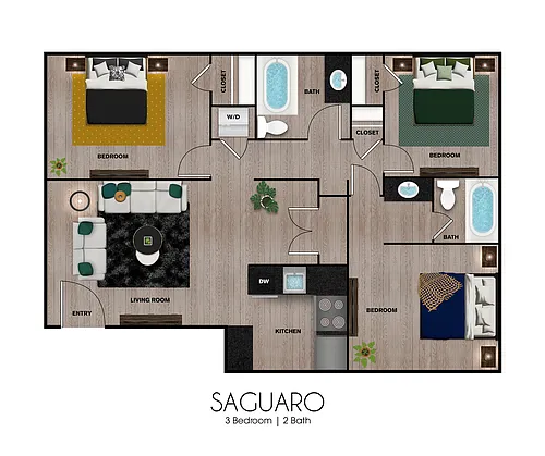 Floor plan Saguaro