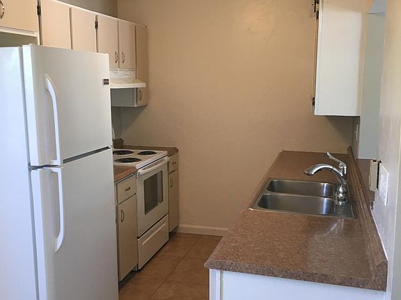 Freshly painted kitchen with new counter tops