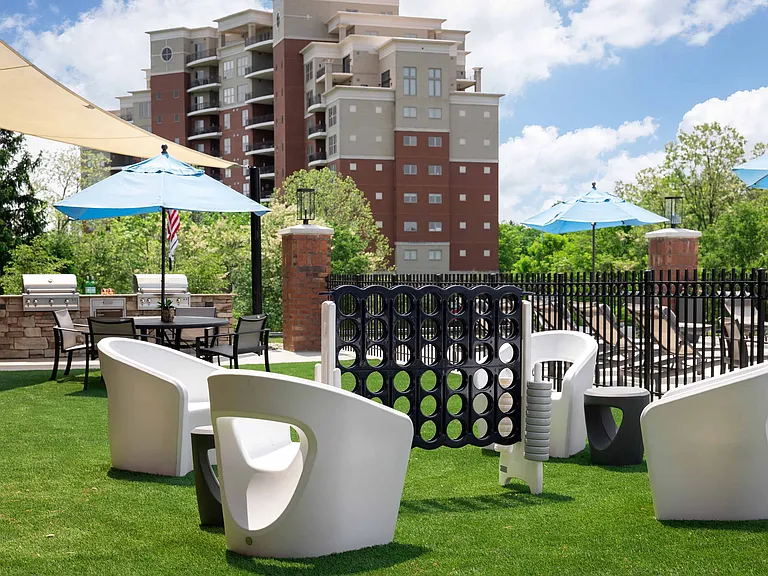 Outdoor game area