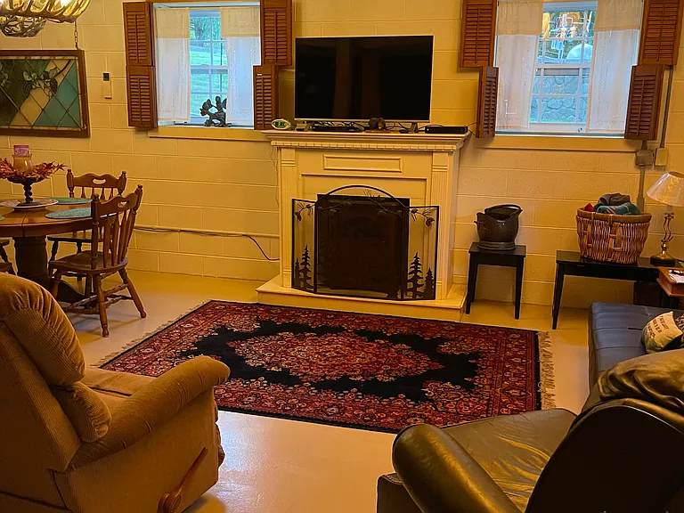 Comfy living room.
