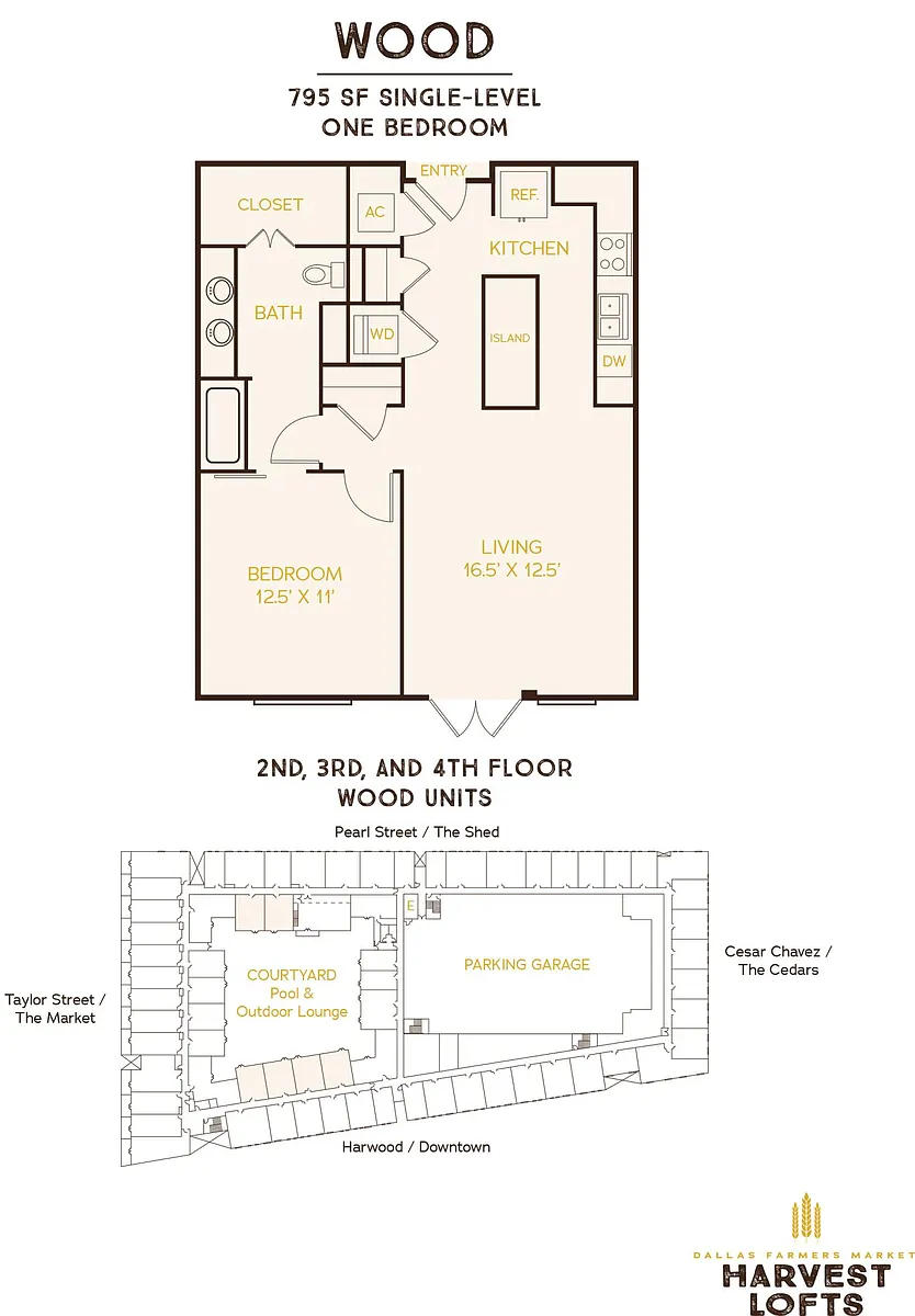 Floor plan Wood