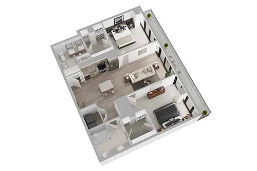 Floor plan 2B08