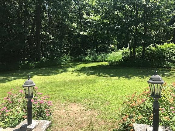 Large private back yard