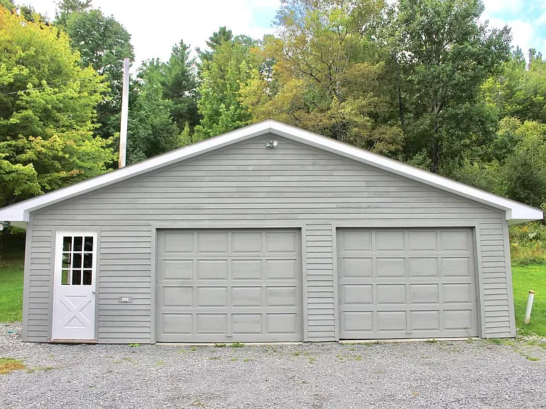 Two car garage.