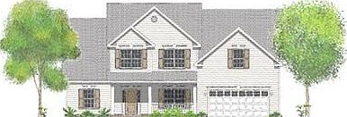 Elevation A at Langston West