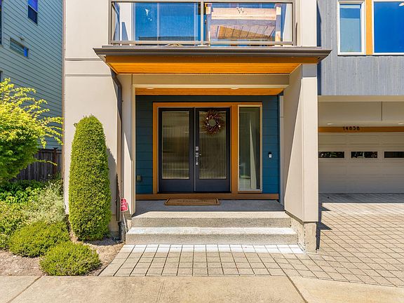 Inviting front entry with covered porch