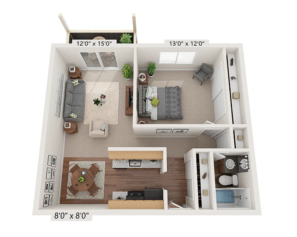 Floor plan Del Mar