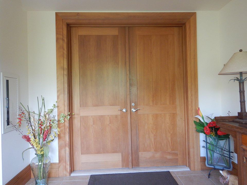 Wide Double Entrance doors