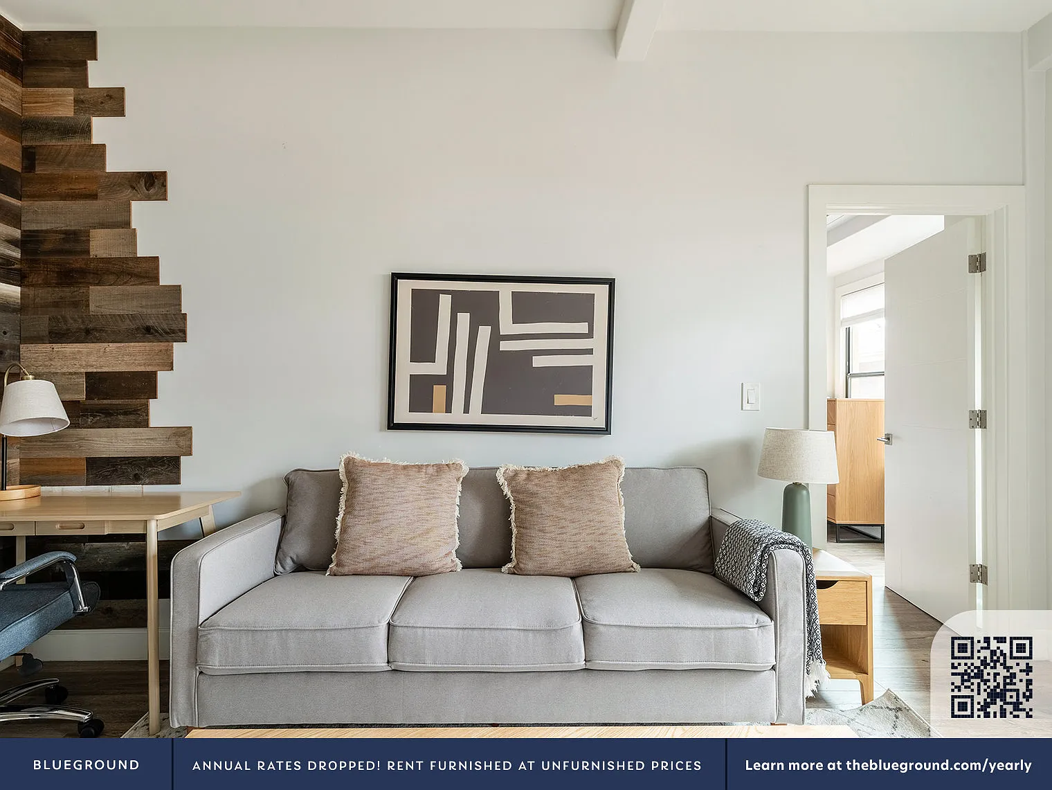 1 bed, 1.0 bath, 495 sqft, $4,420 — Photo 2