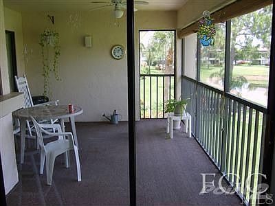 Carpeted screened lanai