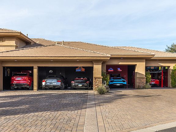 Custom 5 car garage
