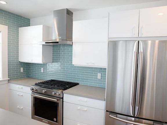 Kitchen with all stainless KitchenAide