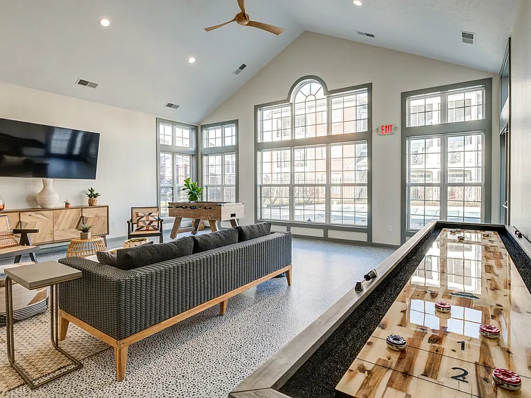 Newly Renovated Community Clubhouse with Shuffleboard