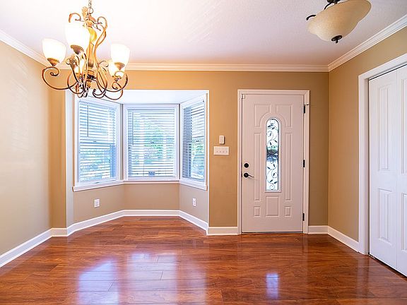 Natural light & Chandelier 