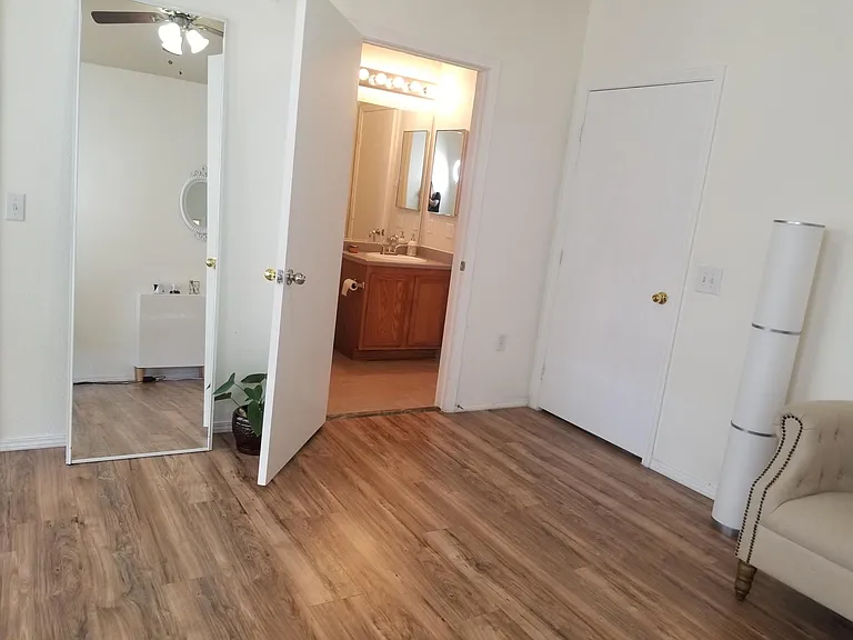 Bedroom 2 has its own full bath