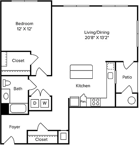 Floor plan A8