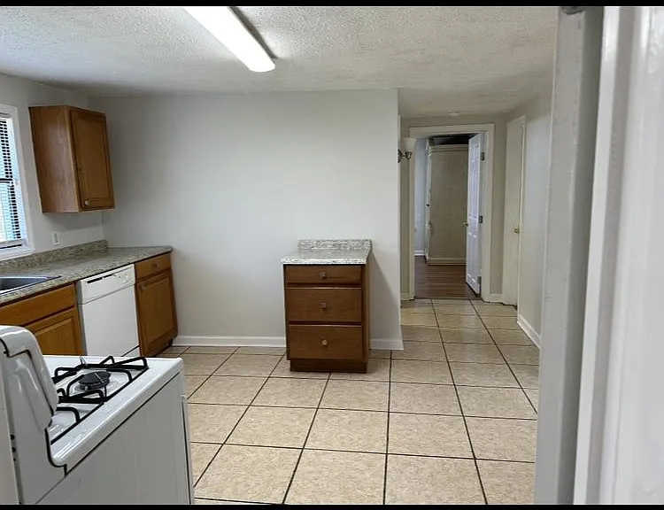 Kitchen, when looking from laundry room