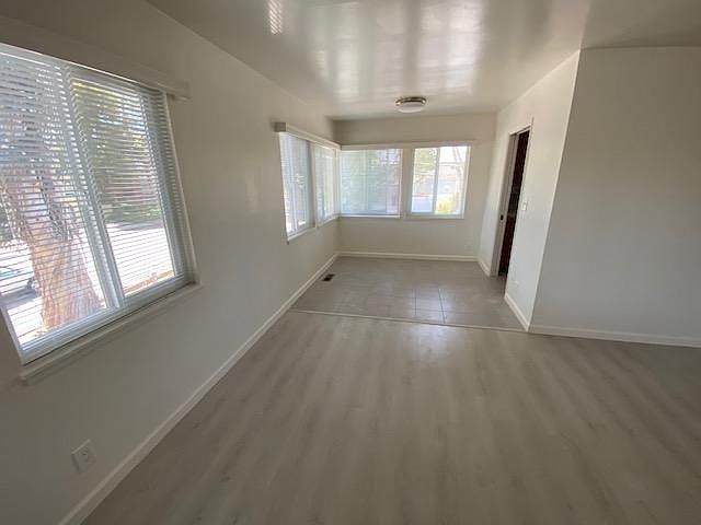 Living room and dining room