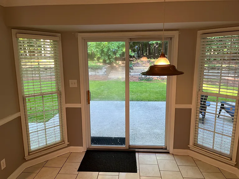 Eat-In Kitchen to Backyard
