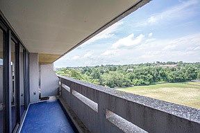 private terrace with panoramic views