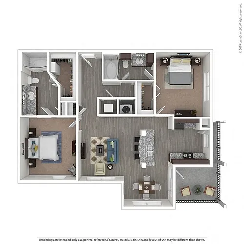 Floor plan B2