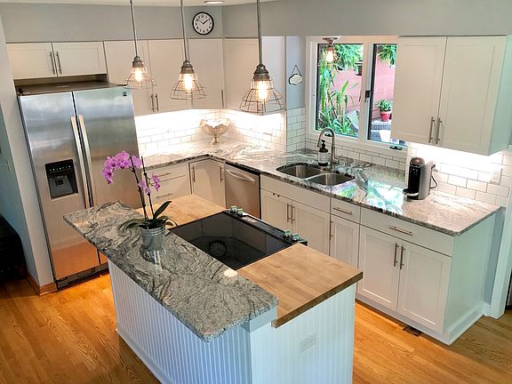 Newly remodeled kitchen